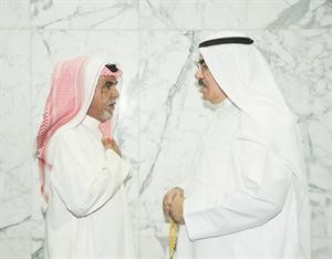حوار بين موسى الصراف ومحمد المفرج
