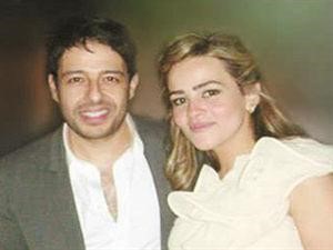 محمد حماقي وعروسه﻿
