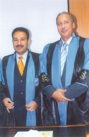 دامين مصطفى والباحث دمحمد الجاسم﻿