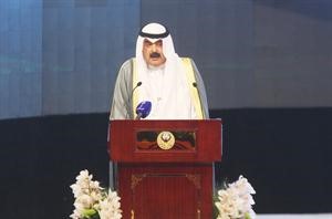 خالد الجارالله ملقيا كلمته﻿