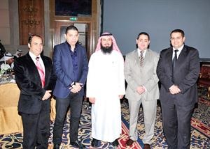 ممثلو جلف ستار وروتانا في احتفال جمعية المهندسين