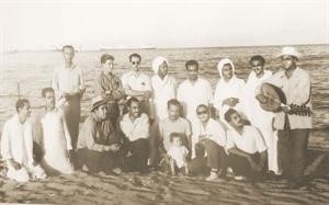 احدى اللوحات المعروضة﻿