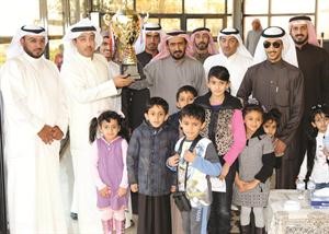 تسليم كاس الشوط الثالث لاسطبل الفهاد﻿