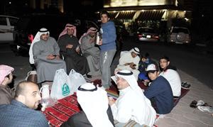  وجلسة استراحة في المساء﻿