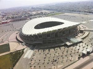 ستاد جابر الدولي من الاعلى
