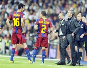 الصراع يتجدد بين مدربي ريال مدريد جوزيه مورينيو وبرشلونة جوسيب غوارديولا في الكلاسيكو المرتقب
