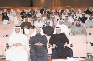 جانب من المخترعين الحاضرين في اللقاء﻿