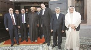 جانب من وداع السفير المغربي