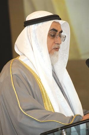 دعبدالمحسن الجارالله الخرافي ملقيا كلمته﻿
