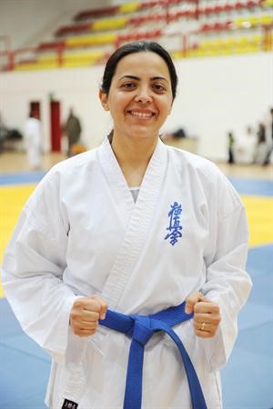 داليا الحكيم صاحبة المركز الثاني