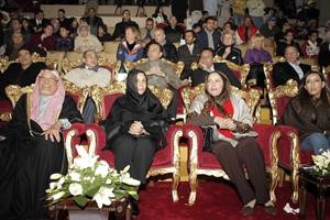 الشيخة لطيفة الفهد والشيخة فادية السعد تتابعان﻿
