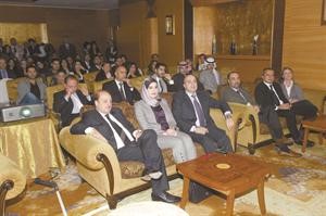 جانب من الاطباء والحضور محمد ماهر
