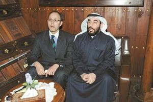 ومع دمحمد عبدالحق خلال الاحتفال﻿