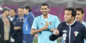 المهاجم خالد خلف انضم الى تدريبات الازرق الازرقكوم