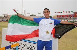 البطل يوسف كرم يشيد بوقفة الشيخ خالد الفهد﻿
