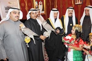 الشيخ جابر المبارك حضر الاحتفال للتهنئة بعيد الامارات
