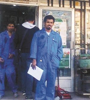 عبدالعزيز احمد في شخصية بنشرجي﻿
