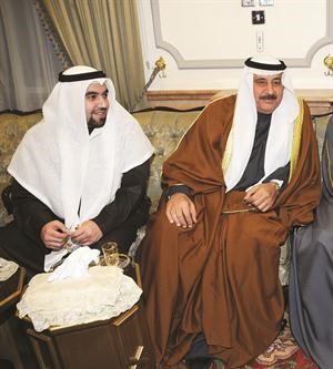 احمد الجربا والزميل مبارك الشمري﻿