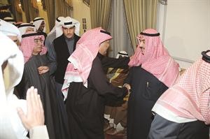زائرون لديوان سمو الشيخ ناصر المحمد ﻿