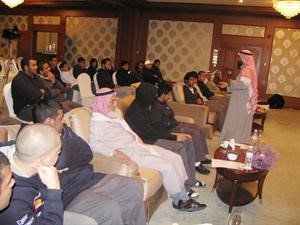 الشيخ عبدالحميد البلالي محاضرا عن المخدرات