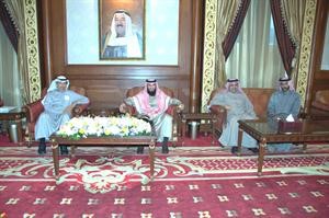 الامين العام لمجلس الامة علام الكندري لدى مغادرته البلاد متجها الى السعودية