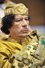 معمر القذافي ﻿