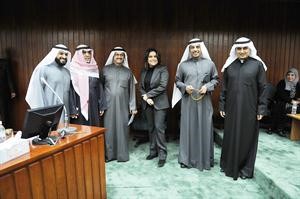 شايع الشايع يتوسط ماشواق المضف ومحمد المفرج ومعبدالله العنزي ومهلهل الخالد وماحمد المنفوحي فريال حماد
