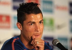 رونالدو مصاب بالإحباط والقلق