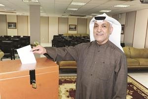 اختيار احد المرشحين