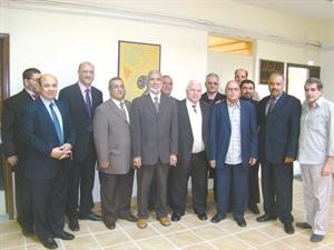 لقطة تذكارية مع الموجهين﻿