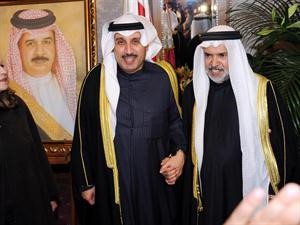 الشيخ حمد جابر العلي مهنئا
