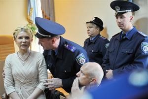 ﻿صورة ارشيفية اثناء محاكمة يوليا تيموشينكو	 افپ﻿