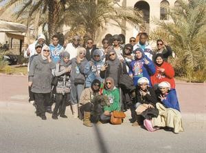 مجموعة من المشاركين والمشاركات في اليوم المفتوح
