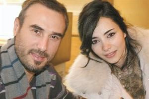 باسم مغنية وشيرين فتحي﻿