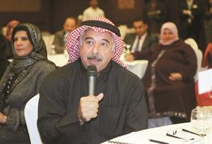 نجيب الصالح متحدثا خلالبرنامج ايقظ العملاق واطلقه﻿
