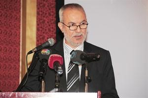 د العياشي فداد يلقي كلمته﻿