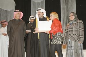 جائزة الانباء للواعدة سارة احمد﻿