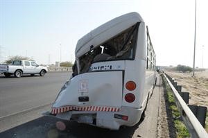 الباصالطرف الثاني في الحادث﻿