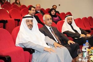 دناجي المطيري متقدما الحضور	سعود سالم﻿