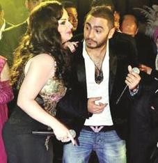 تامر حسني وديانا كرزون
