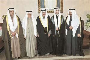 ضاري العثمان وفهد المعجل يباركان