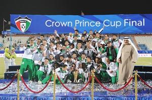 العربي على منصة التتويج 	هاني الشمري﻿