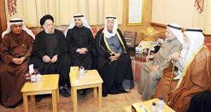 ديوسف الزلزلة متوسطا سيد محمد المهري ومحمود حيدر وعبدالمطلب الكاظمي
