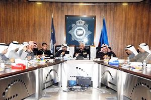 جانب من اجتماع تشكيل فرق عمل الدوائر الانتخابية
