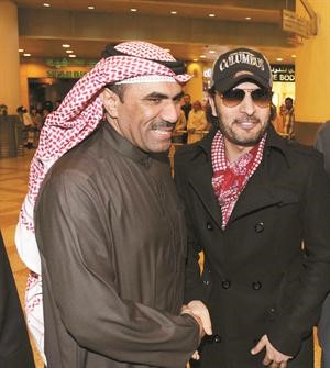 الزميل مفرح الشمري مرحبا بالمطرب ماجد المهندس محمد ماهر