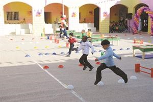 جانب من النشاط الرياضي
