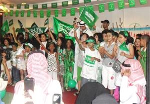 احد انشطة جمعية اسر التوحد في مجمع تجاري