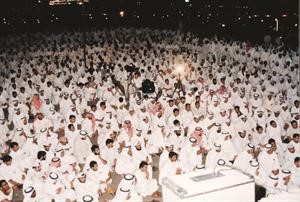 الحضور الكثيف في احد مقار الحفيتي الانتخابية