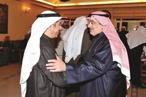  ويستقبل احد ابناء الدائرة﻿