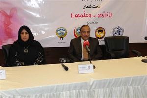 دخالد الصالح والموجهة منى الحشاش